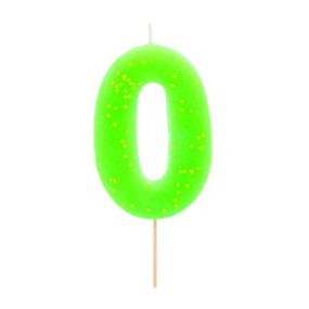 Vela 0 Verde Flúor